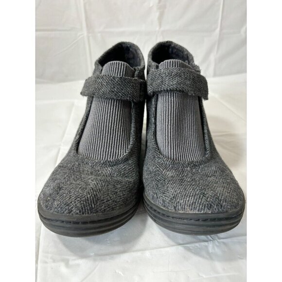 Blowfish Grey Tweed Wedge Heeled Shoe Womens Size 8.5 - Picture 5 of 12